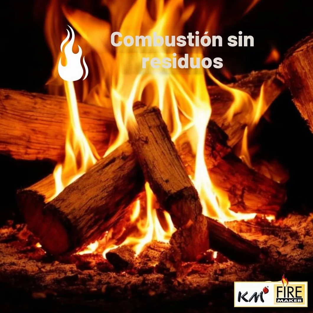 2 kg de encendedor de lana de madera ecológica