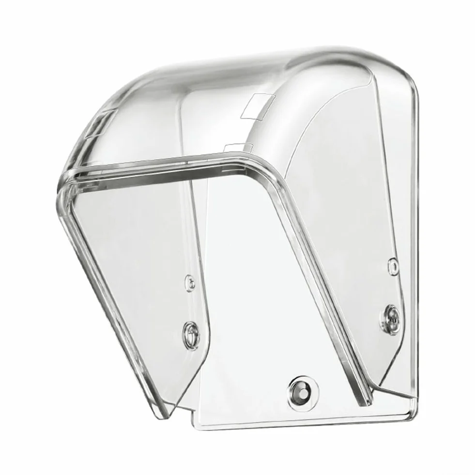 Caja impermeable transparente para timbre inalámbrico exterior protección cubierta