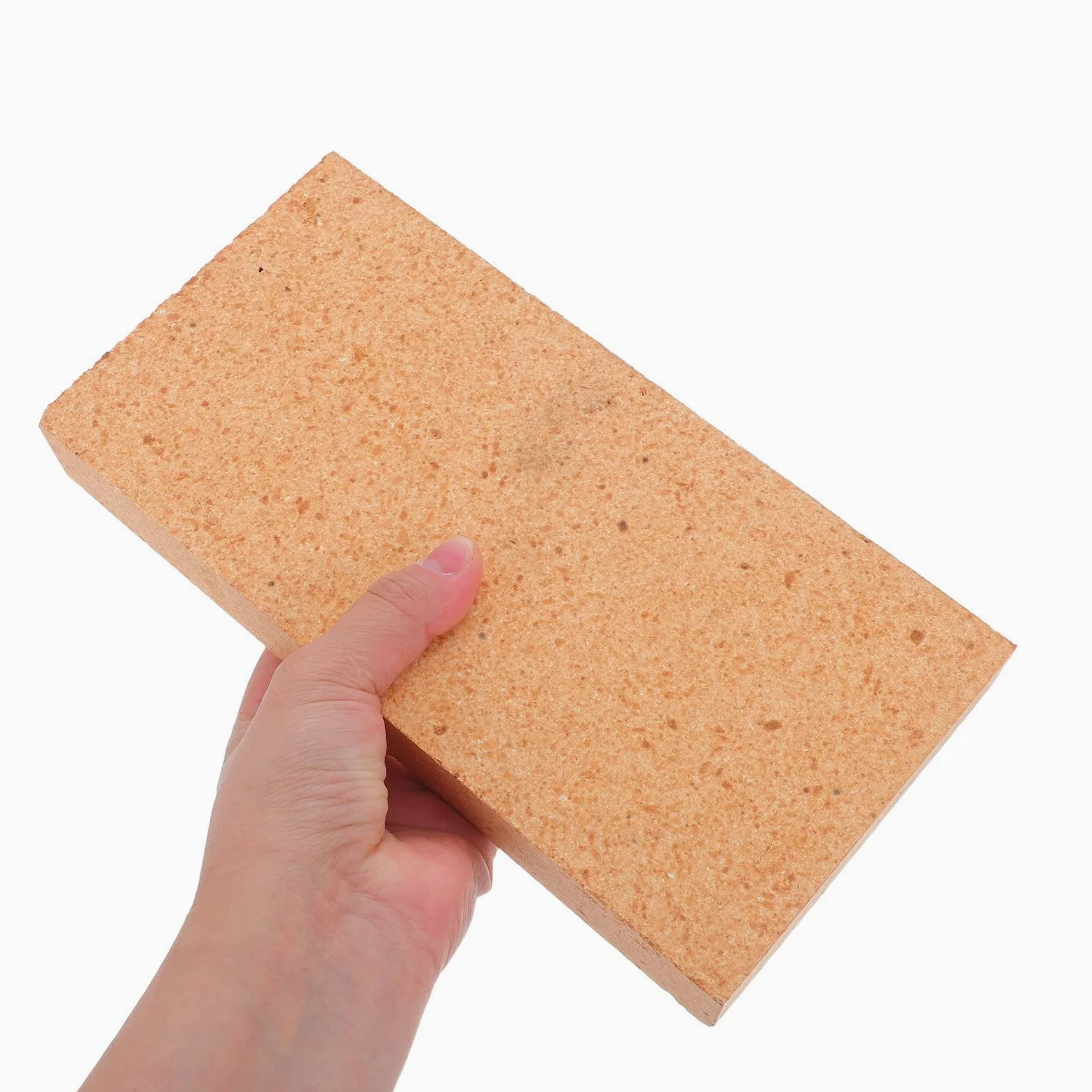 SUPVOX Ladrillo Refractario Aislante 230X114X40 MM para Horno de Leña y Fogata Ladrillo para Estufa de Bricolaje Resistente a Alta Temperatura Bloque de Arcilla para Barbacoa y