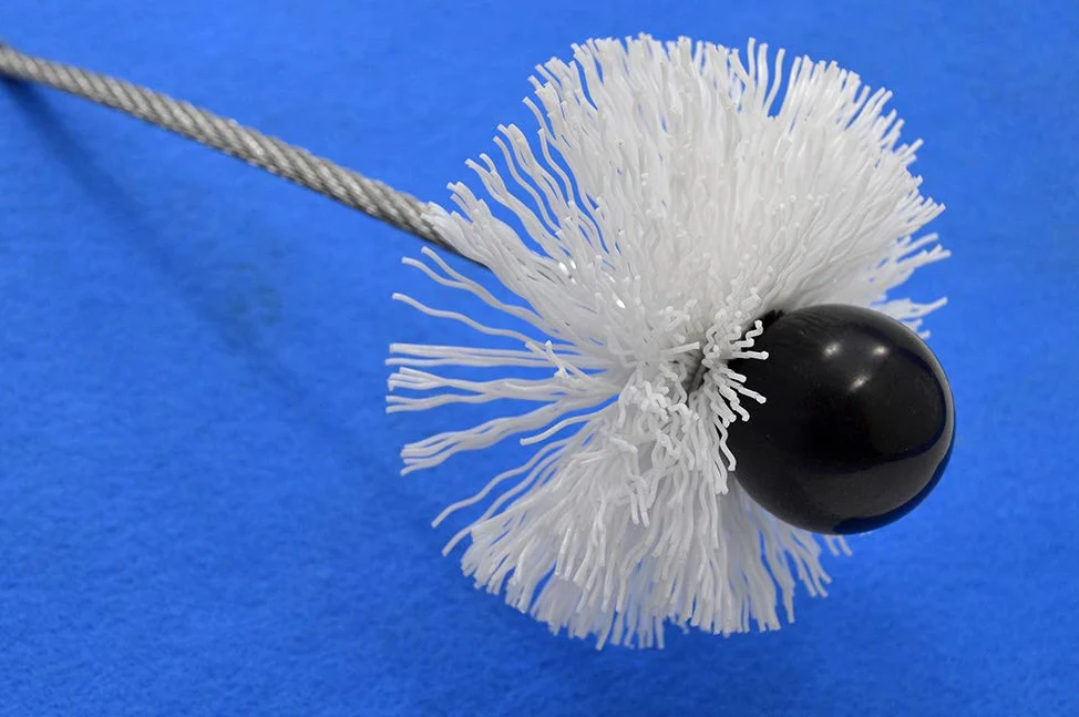 Limpiador mecánico Pulipellet para tuberías de estufa 5 m
