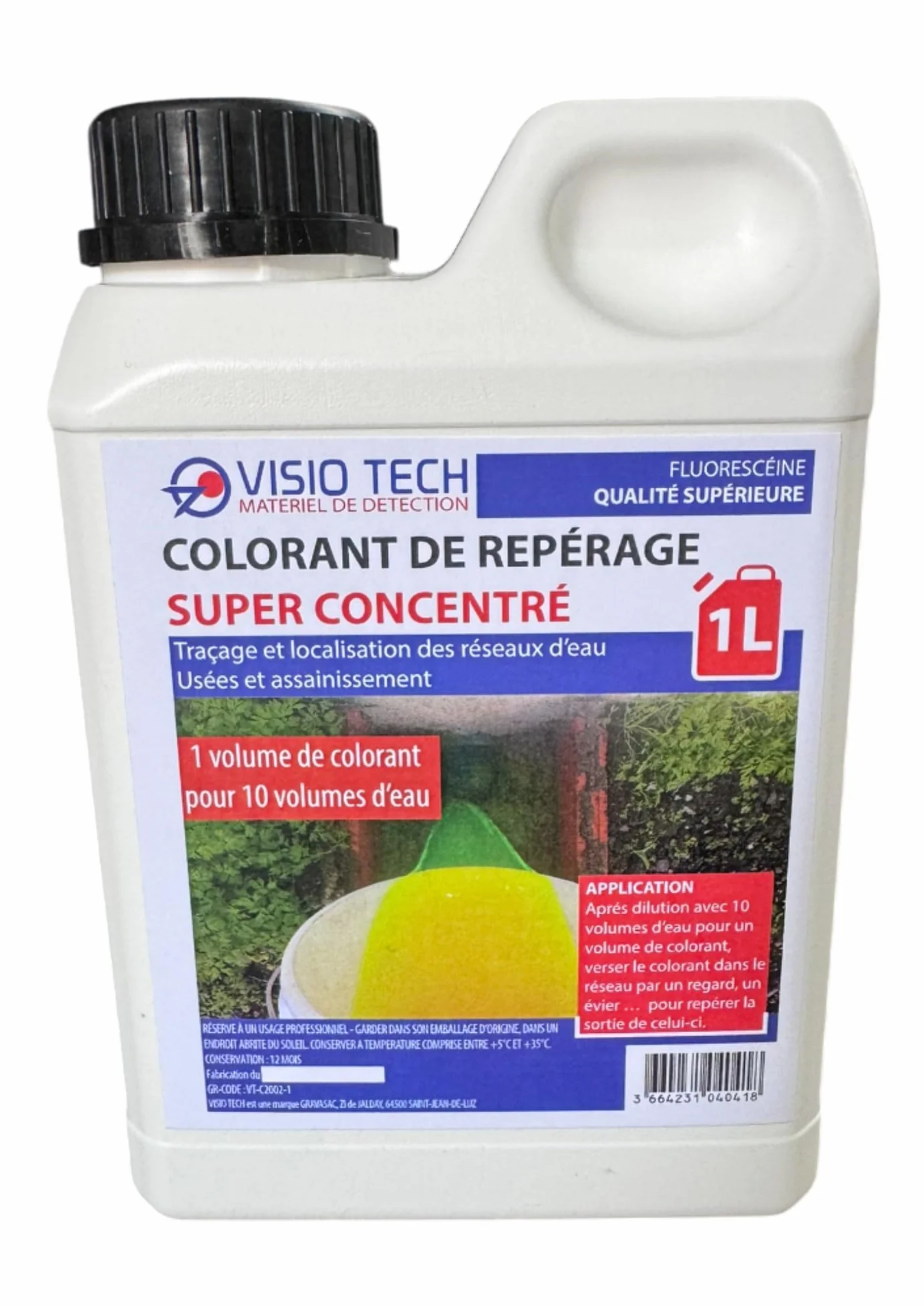 Colorante fluorescente superconcentrado – 1 l