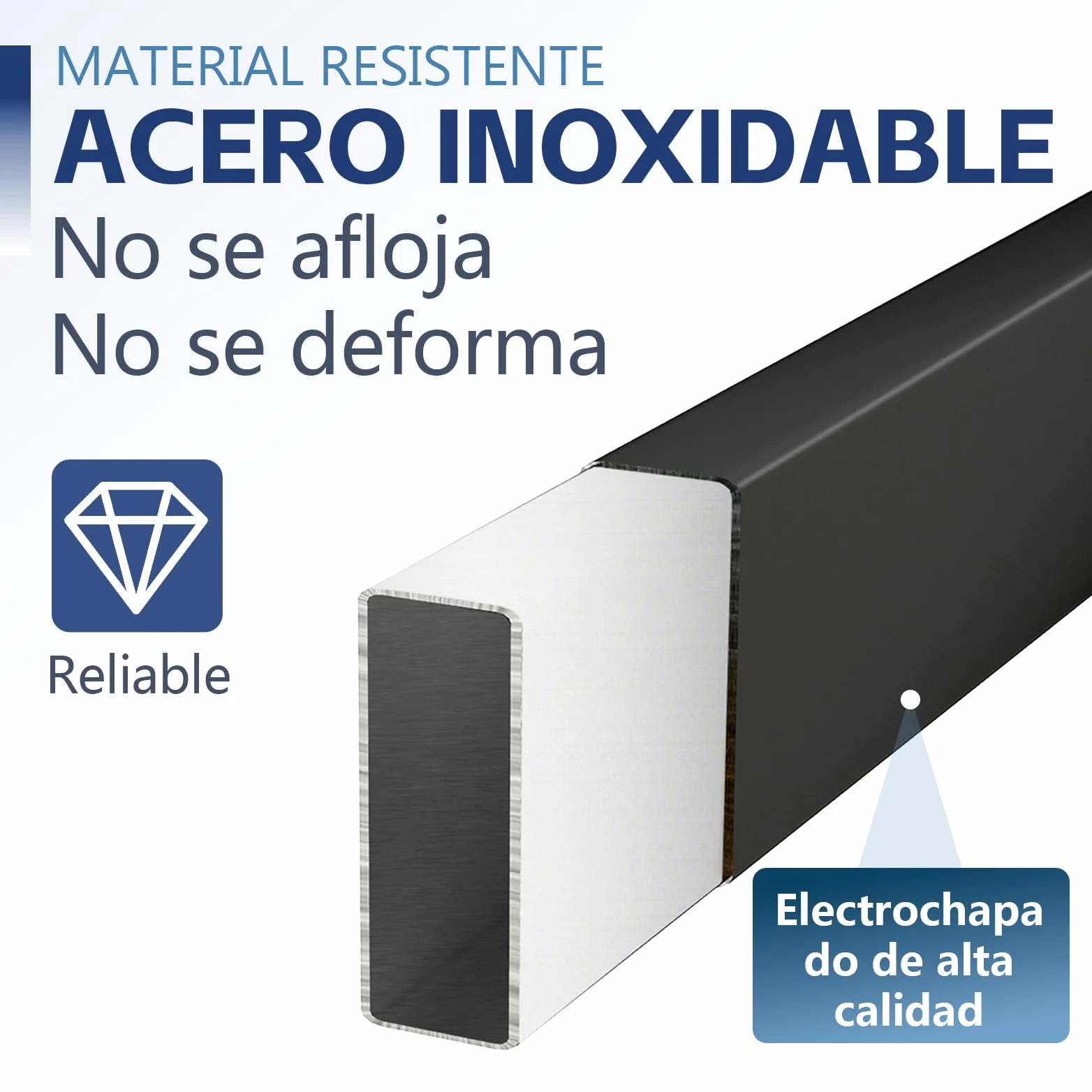 Feligio Toalleros de Baño Sin Taladro Negro 36 cm - Toallero Adhesivo Baño Acero Inoxidable Doble Barra - Fácil Instalación para Cocina y Baño