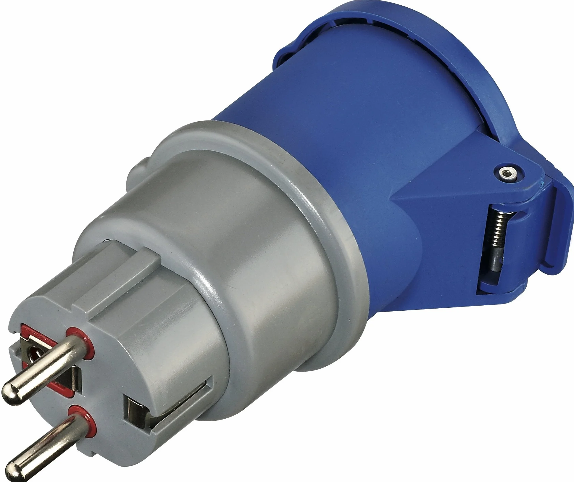 Electraline 80861 Enchufe Adaptador Universal Macho Hembra