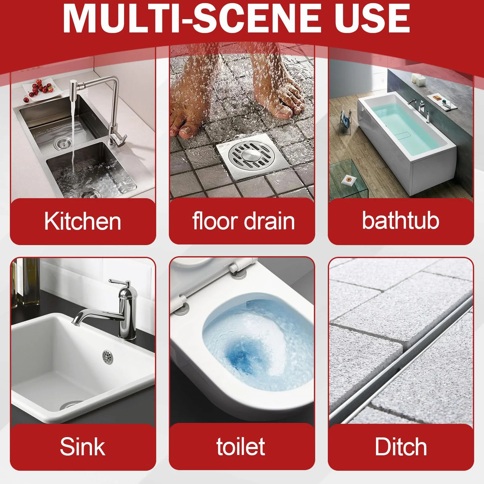 Desatascador de Tuberías 4.2 Metros Desatascador Fregadero Desatascador WC Espiral Manual Ideal