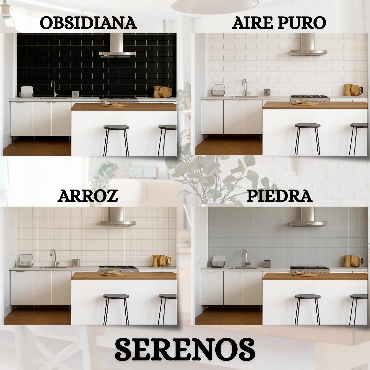 Pintura Premium para Azulejos, BRILLANTE, Duradera, Lavable, Aplicación Sencilla, Perfecta para Baños y Cocinas (AIRE PURO, 0,75 Litros)