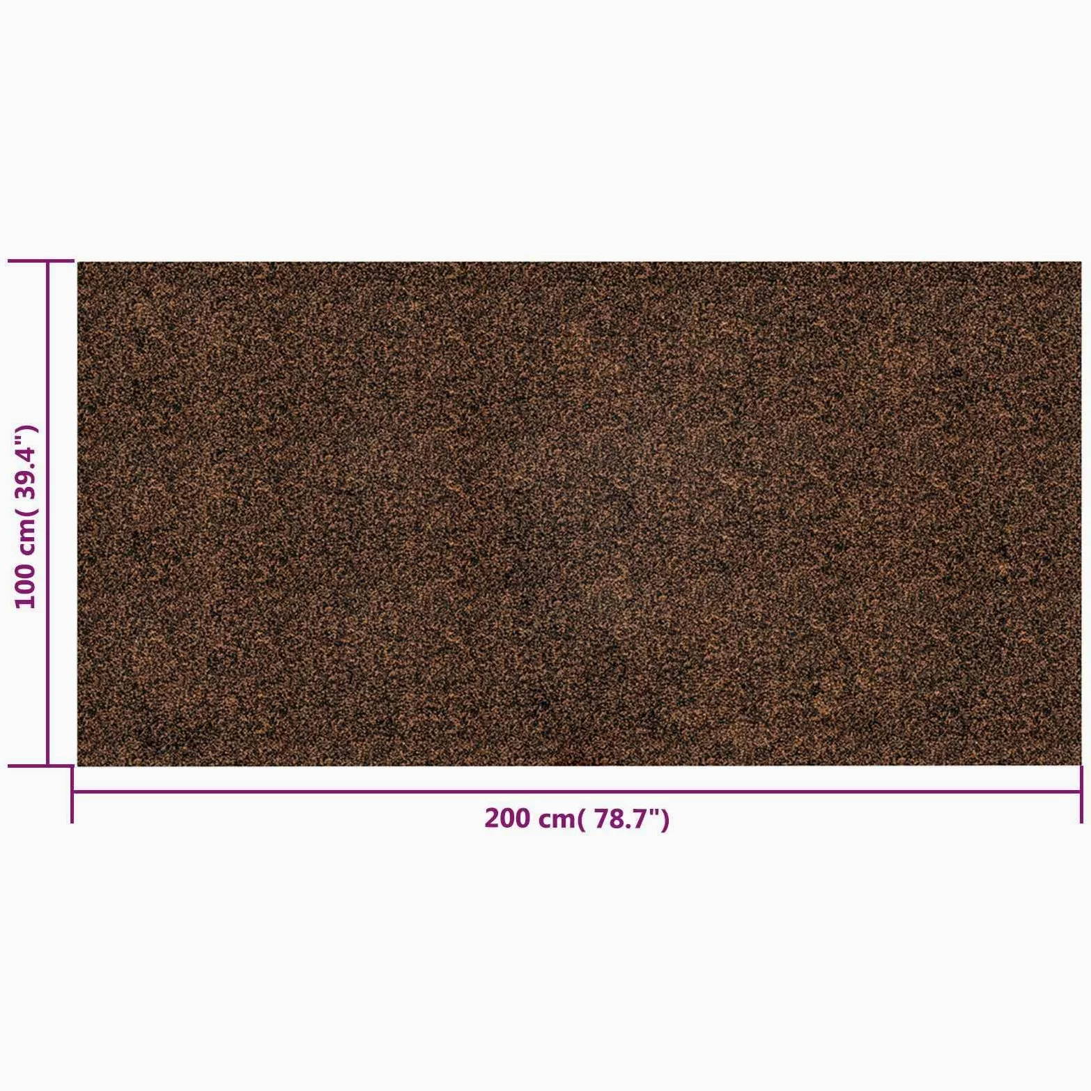vidaXL Rollo de Corcho Marrón 200 x 100 cm Corcho y Caucho, Rollo de Corcho Rectangular, ecológico, Material Flexible para tableros, Accesorio Moderno, Beige Absorbe Sonido
