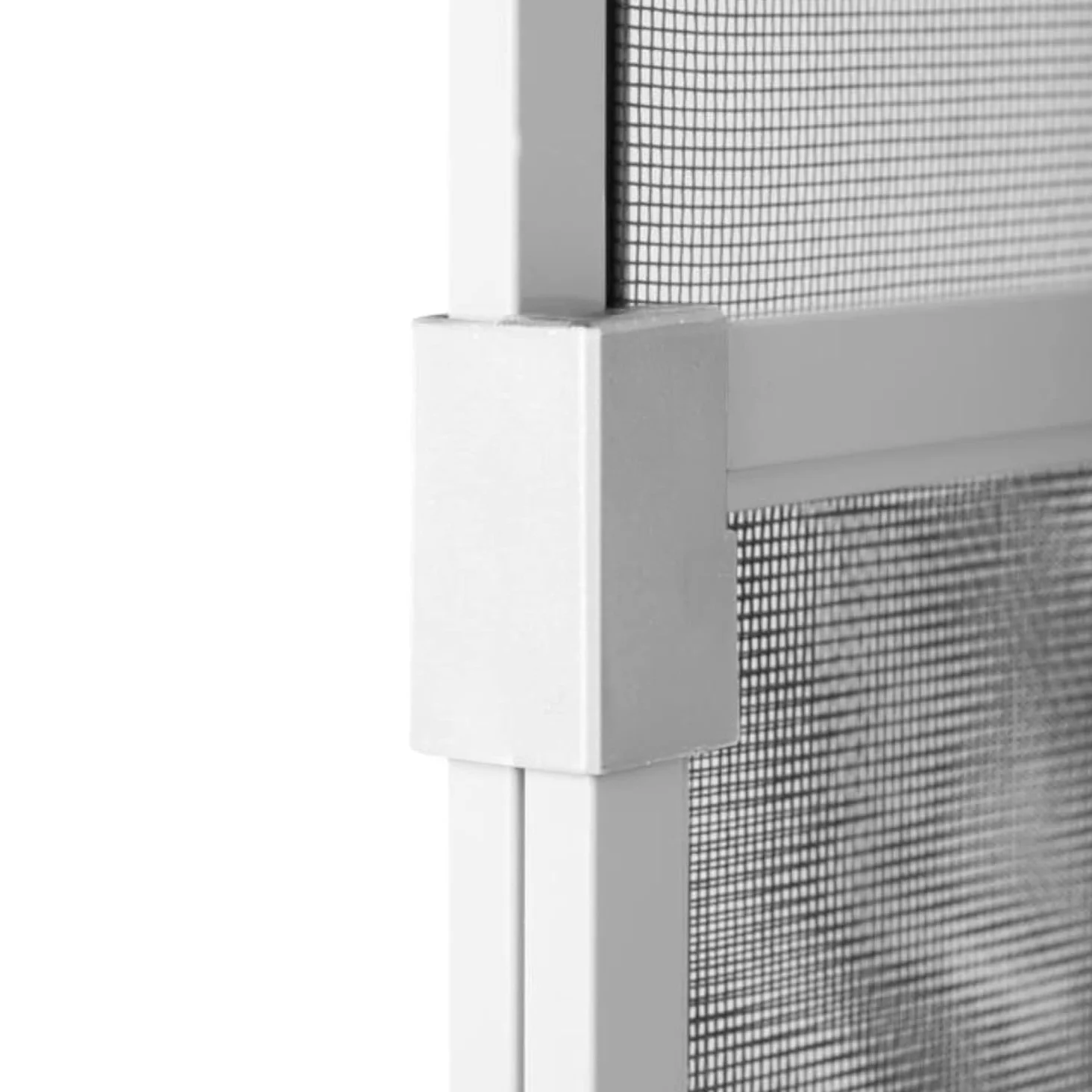 TIENDA EURASIA - Mosquitera Extensible para Ventanas, Marco de Aluminio, Medida de 70-130 cm x 50 cm alto, Mosquiteras para Ventanas, Adaptable a Todos los Marcos