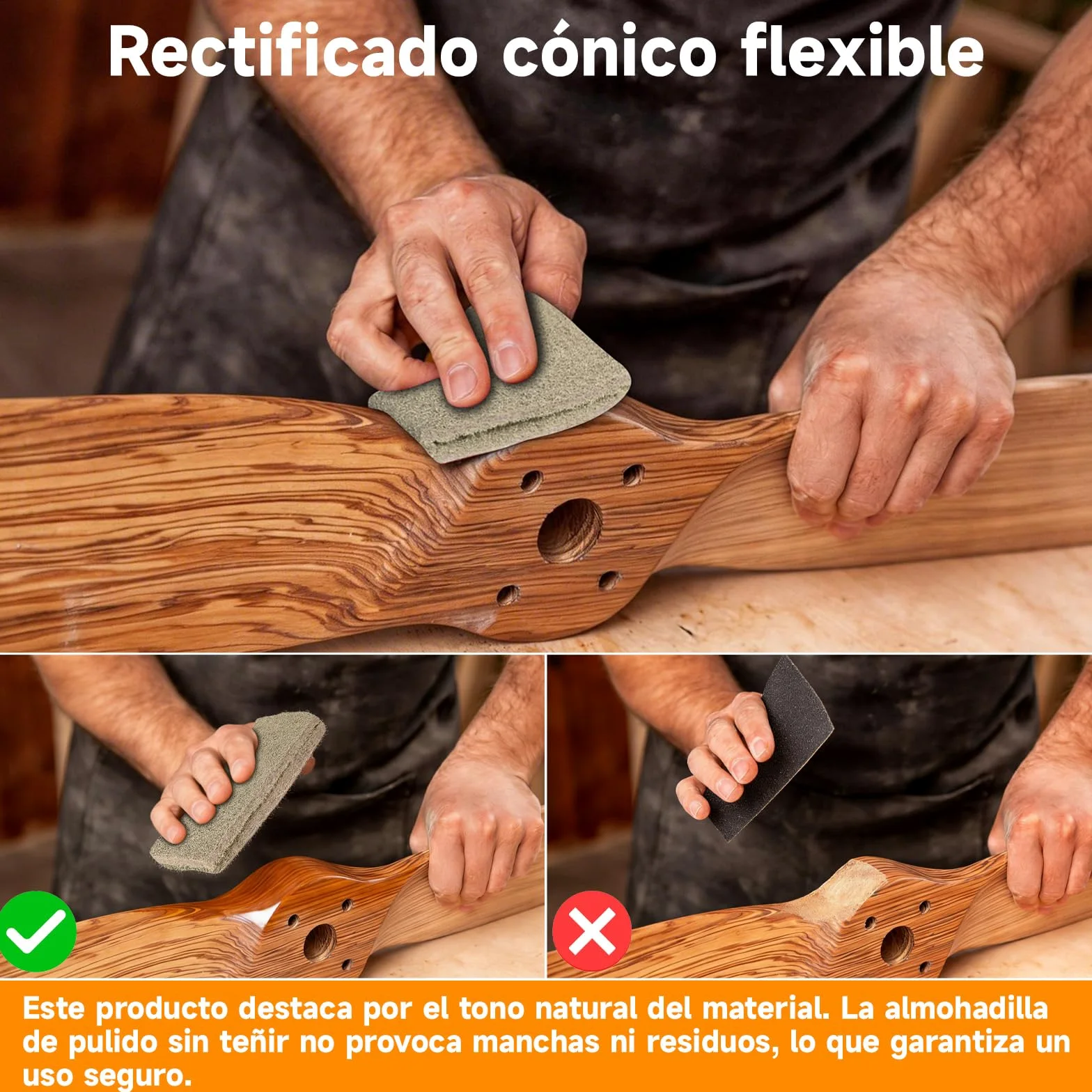Esponja Abrasiva 5 m x 95 mm Rollo de hoja de lijado Grano 1000, de lijar Metal Madera Acero Inoxidable