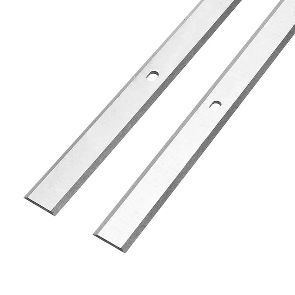 Genérico 4 Uds. De Cuchillos de Hoja cepilladora HSS de 13 ", 333x12x1,5mm, Herramienta de Corte de cepilladora de Madera de Doble Filo para DH330 DH316, Accesorio para carpintería