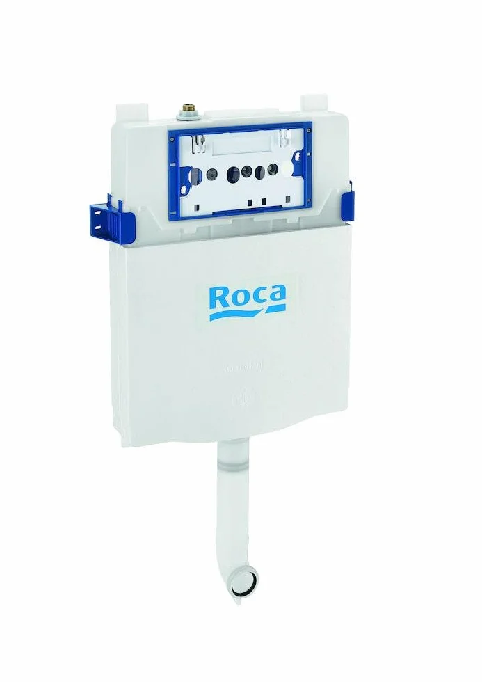 Roca A890070200 BASIC TANK ONE COMPACT Cisterna Empotrable Doble Descarga Para Inodoro Blanco