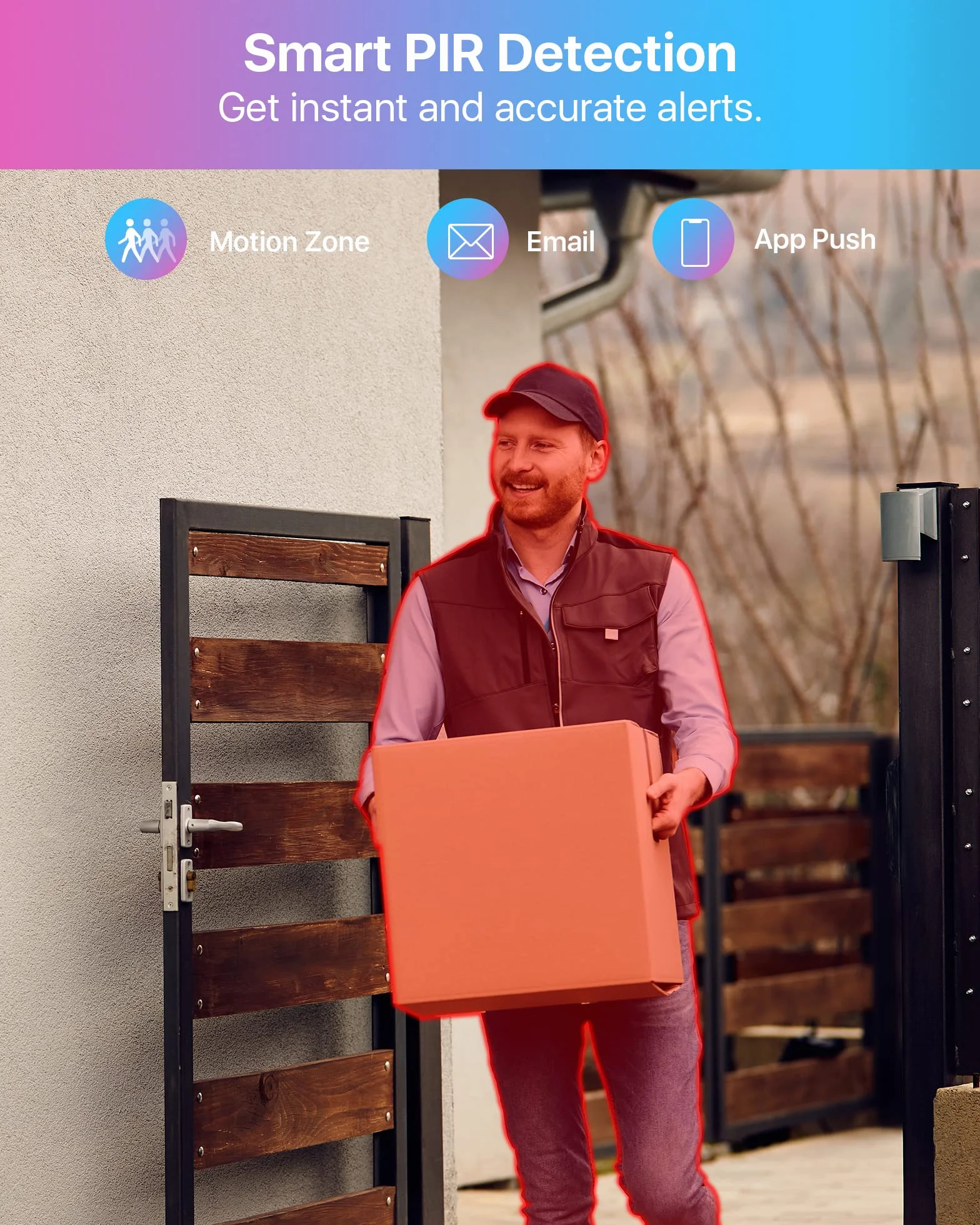 ZOSI C306PK 8CH 2K 3MP Kit de Cámara de Vigilancia WiFi de Batería Recargable y Panel Solar, 3pcs Cámaras IP con Visión Nocturna en Color, Audio, Alarma Sonora y Luminosa, 1TB HDD Incluido