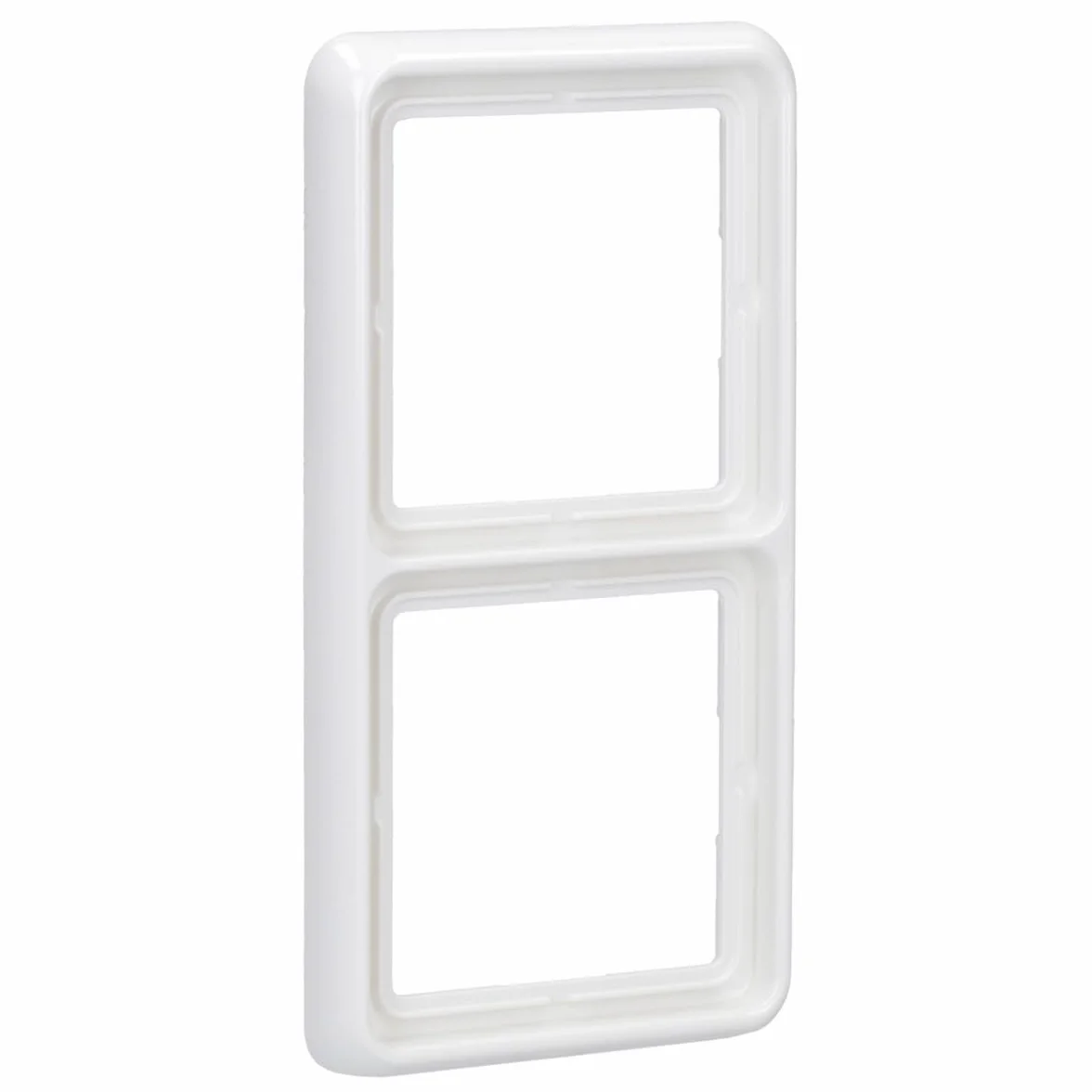 JUNG CD582WW Macro Doble Interruptor Duroplástico Blanco Alpino 81x152mm