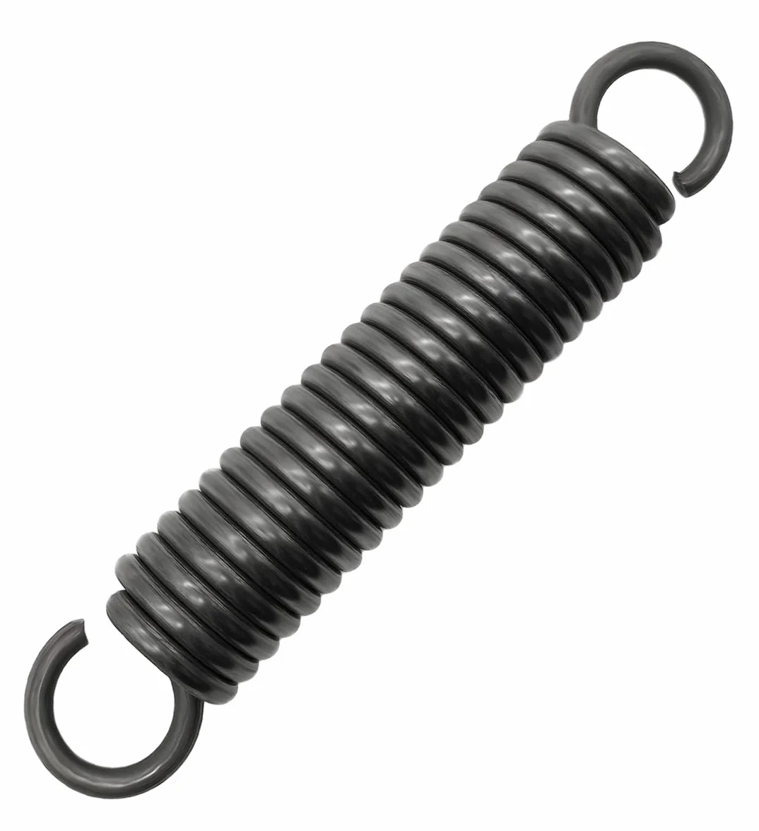 2 Piezas Muelle de extensión de acero para muelles con gancho spring, diámetro del alambre 4.0mm, OD 25mm, Longitud 130mm, Resorte de tensión de fuerza