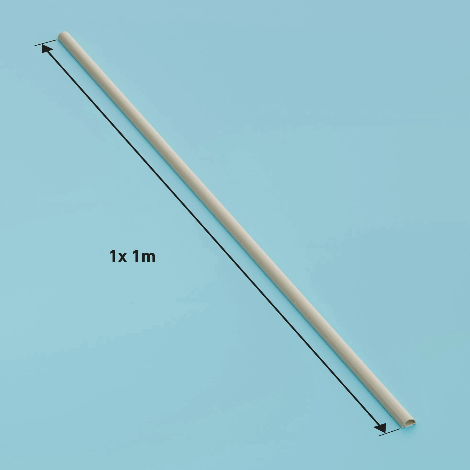 D-Line Micro+ 1M2010M Canaletas de plástico para cables 20mm x 10mm 1 metro Magnolia
