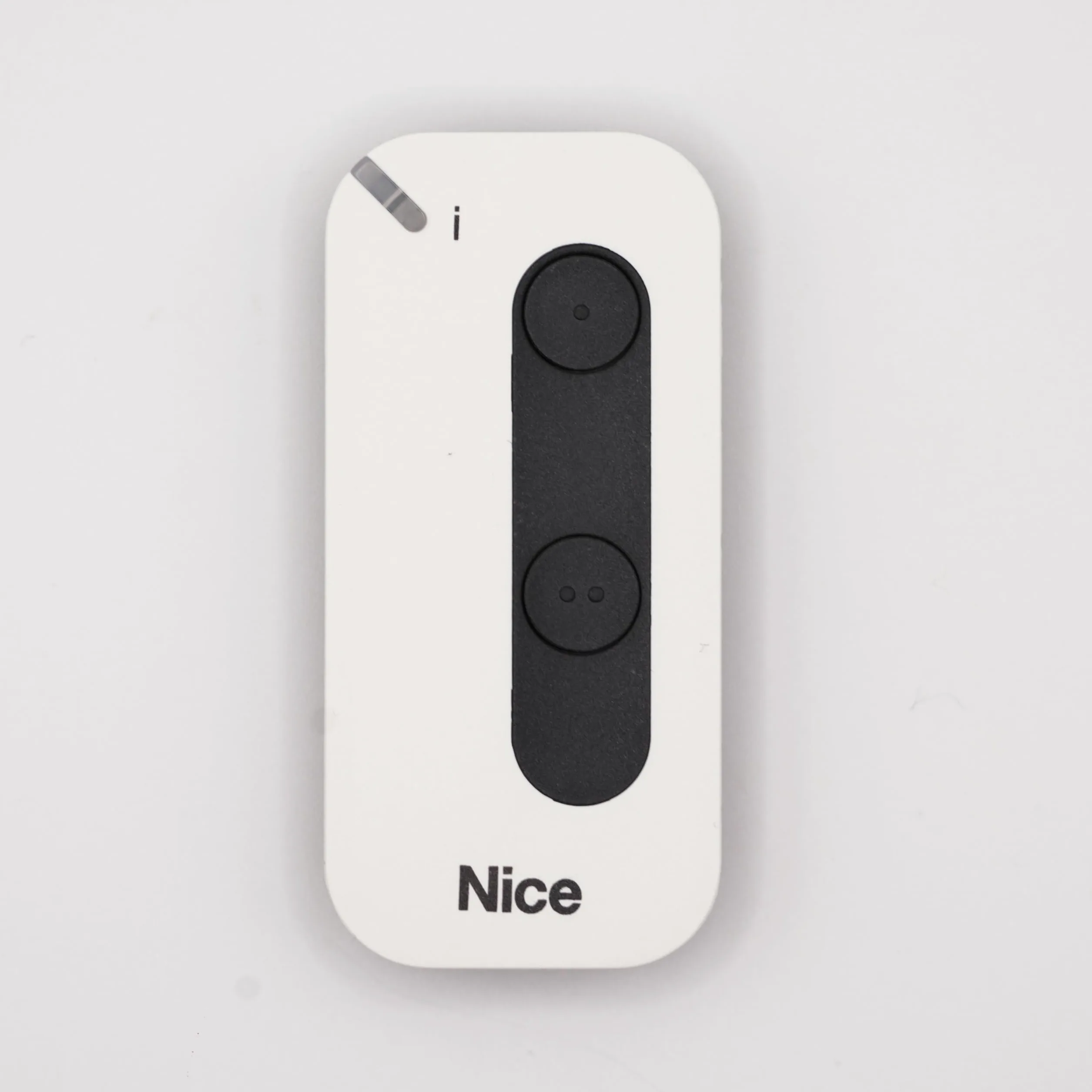 Nice MyGO2BD - Mando a distancia para puertas y puertas de garaje - 2 canales - IP30 - Frecuencia: 433,92 MHz - Codificación: Bidireccional BD & O-Code - Compatible con receptores OXIBD, OXI, OX2,