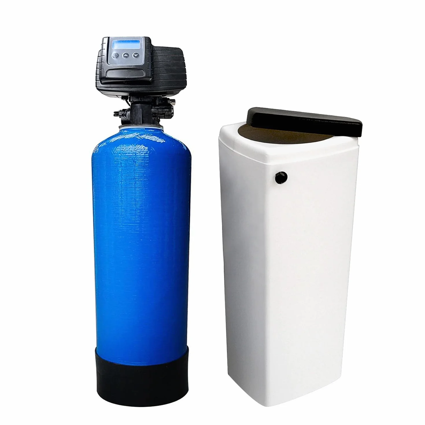 Descalcificador Bi-bloques 30l Toodo Fleck 5600 Sxt Volumétrico Descalcificador De Agua Domestico