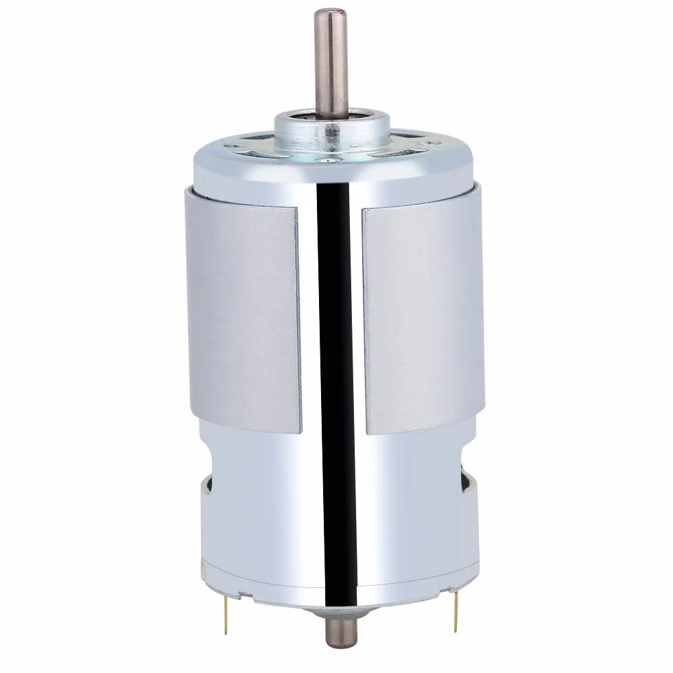 Motor DC 12V Mini Eléctrico Motor, 100W Alto Velocidad Pelota Cojinete Eléctrico Corriente Continua Motor Conductor para Bricolaje Partes