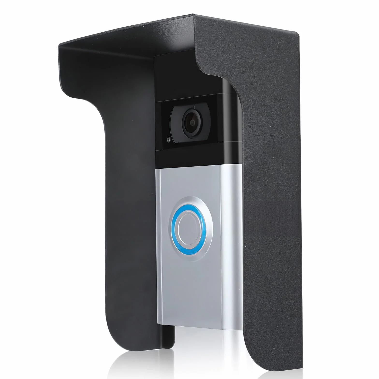 Protección contra la lluvia para timbre de puerta con vídeo, soporte para timbre de puerta con vídeo resistente a la lluvia, cubierta para timbre con protección antideslumbrante, protección
