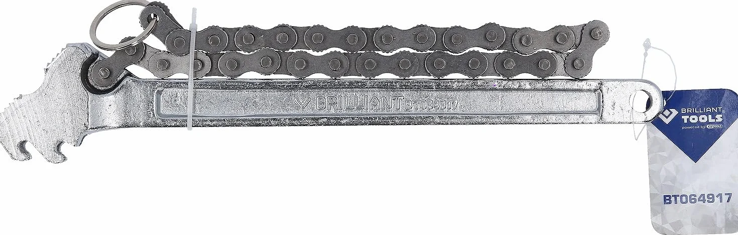 BRILLIANT TOOLS BT064917 Llave de cadena para tubos [Powered by KS TOOLS]