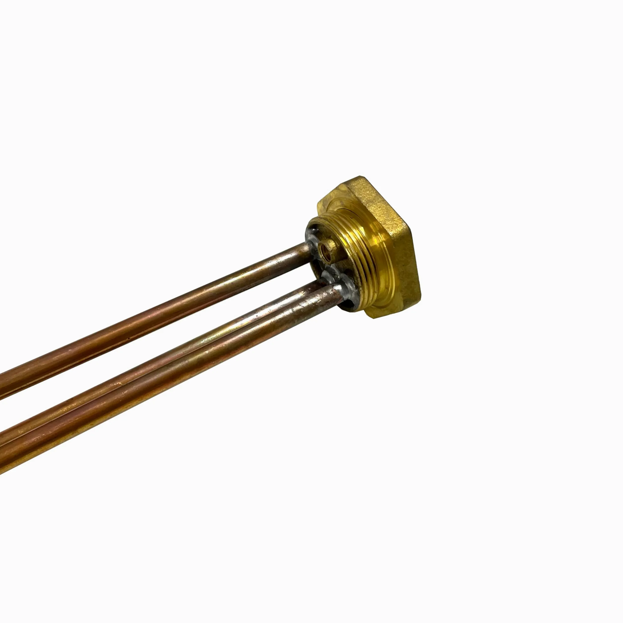 Resistencia Termo Electrico Vaina Cobre Rosca 1 1/4 2000w 220v Standard | Resistencia para calentador electrico | Para acumulador y caldera de agua eléctrica | Resistencia para termo electrico