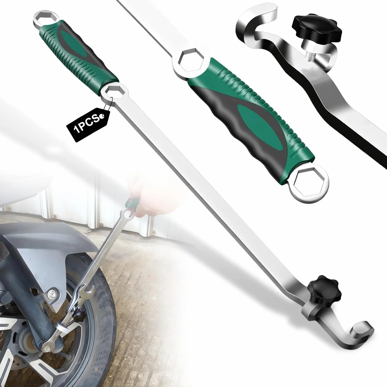 40cm Barra extensora para Llaves de Carraca Llave de Extensión Compensada Wrench Extender profesional para llaves Wrench Extension compatible con Llave Carraca para el mantenimiento automotriz