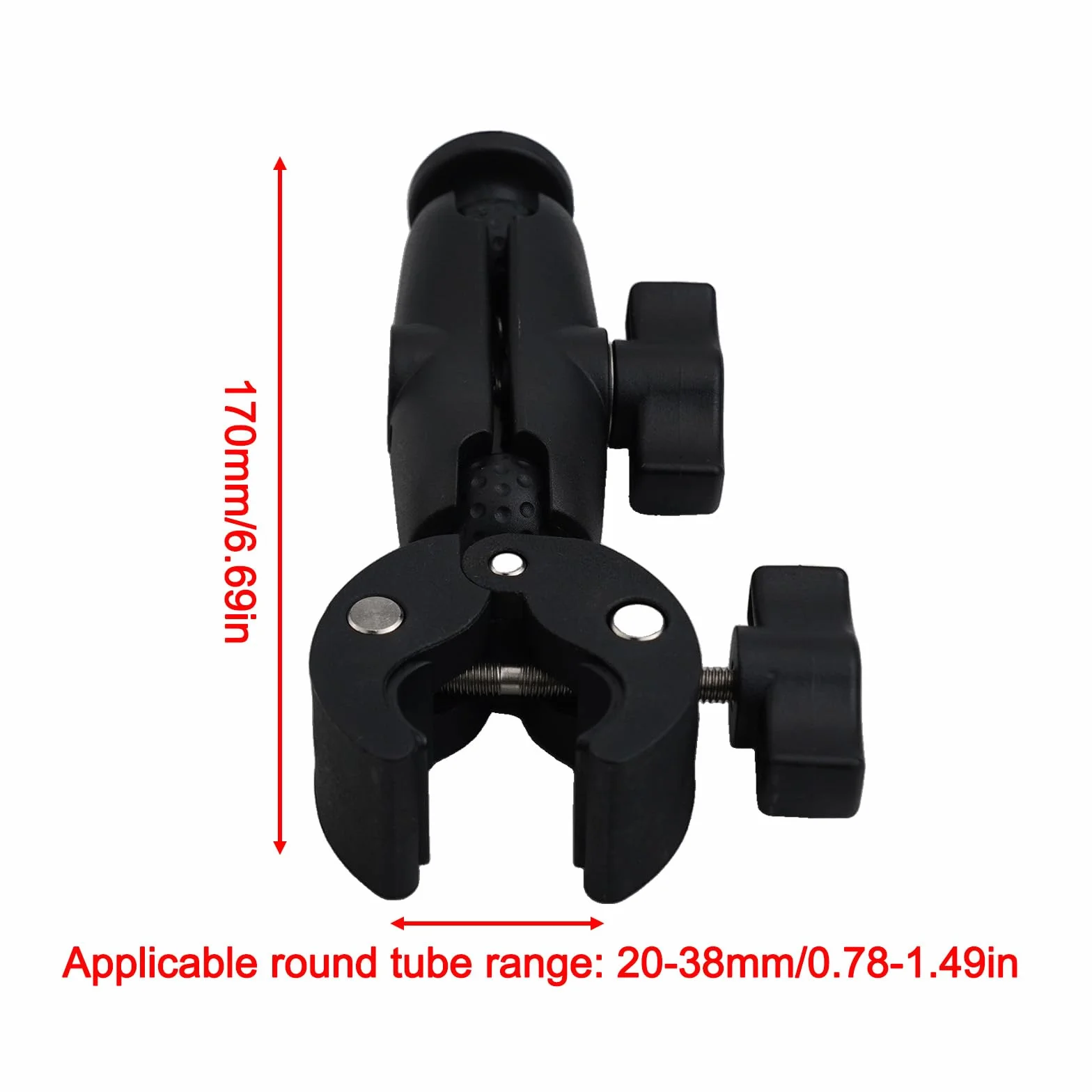 Kit de montaje para Starlink para MINI, abrazadera de tubo redondo ajustable con adaptador de aleación de aluminio. Diseñado para su uso con el adaptador de tubería, nternet para kit de montaje