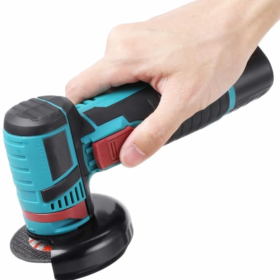 Mini Amoladora Angular Recargable de Doble Batería de 12V para Pulir, Lijar y Cortar