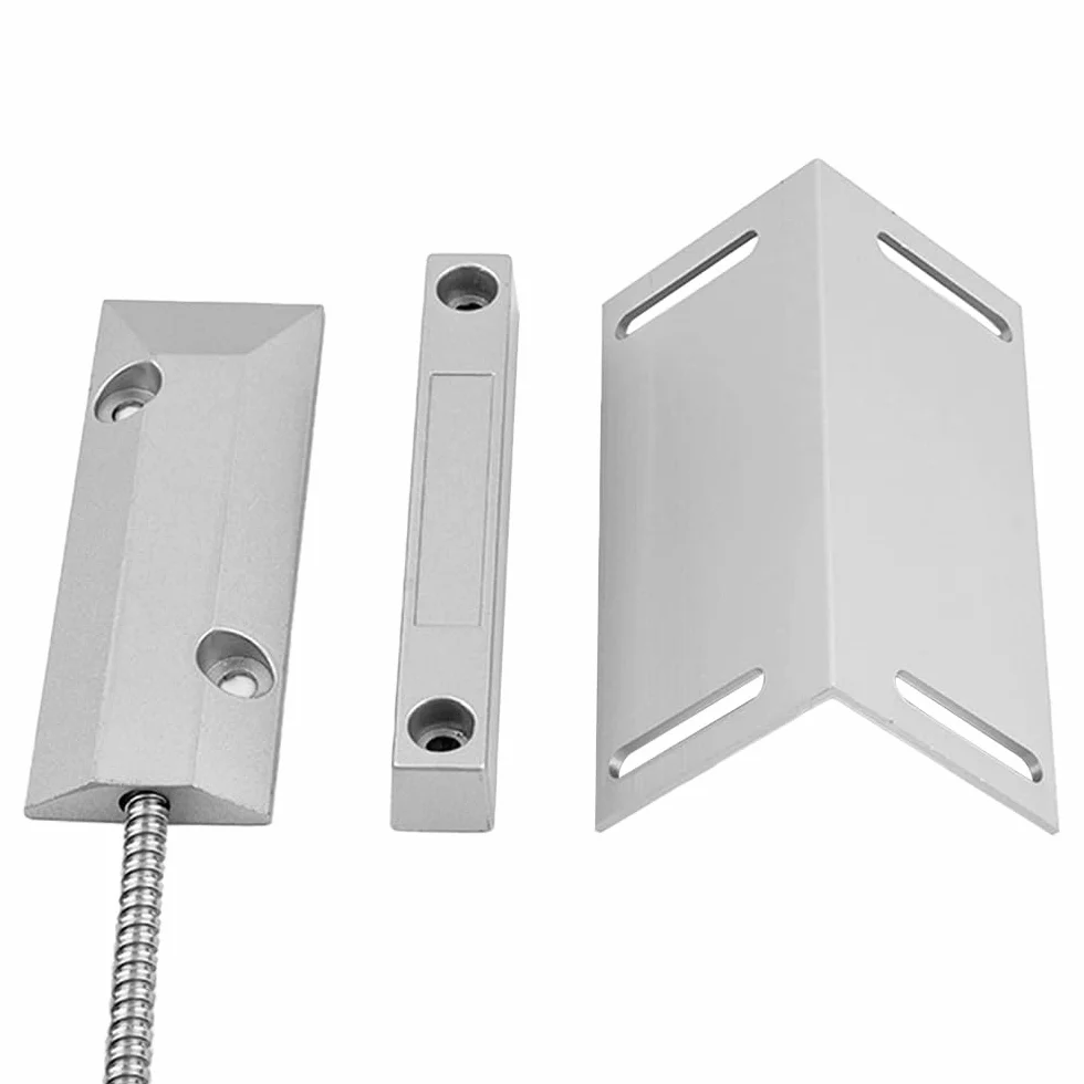 Interruptor de Puerta de Garaje, Interruptor magnético de Puerta, Alarma magnética de Puerta, Soporte de Sensor de Puerta Enrollable