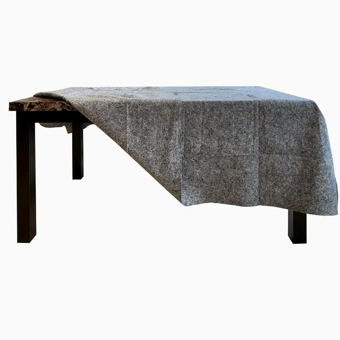 Mantas para mudanza gruesas y transporte de muebles | 150 x 200 cm | 300 gr/m² | Manta pintor suelo | Fieltros protectores | Mantas para embalar (2)