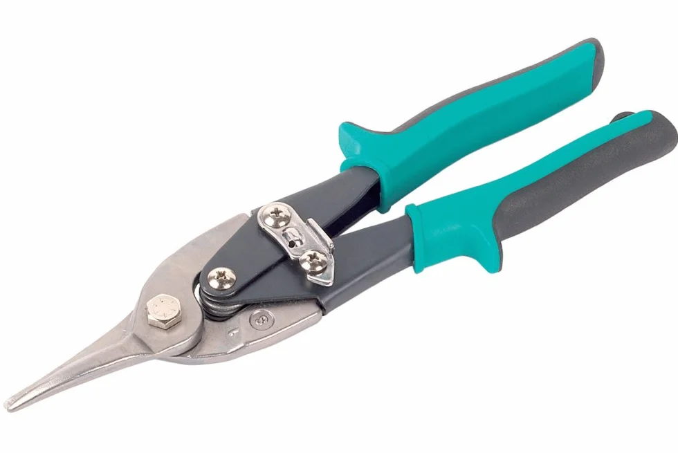 wolfcraft Tijera para chapa I 4027000 I Para cortar perfiles de metal