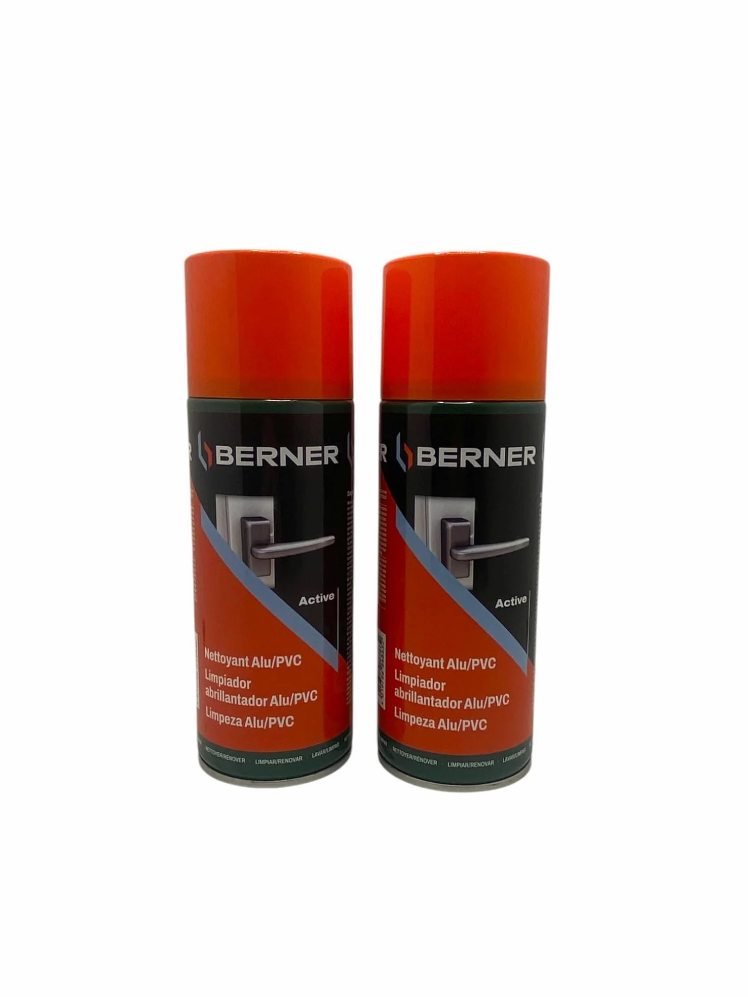 Berner - Spray limpiador para aluminio y PVC (2 unidades, 400 ml)