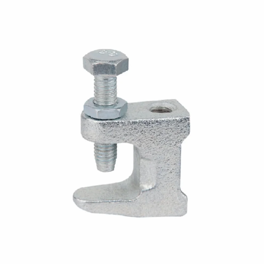 INDEX A PERFECT FIXING - SUMOM06 [SU-MO] Mordaza para vigas, Instación rápida por roscado, Acero zincado, Roscado M6 mm, Caja de 50 unidades