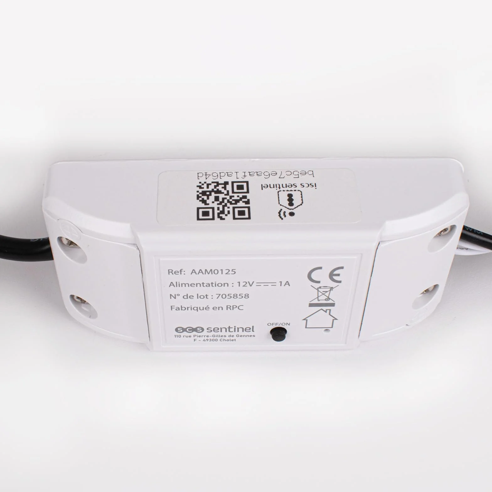 SCS Sentinel Módulo receptor conectado WifiGate 12V CC cable 5m Compatible motorizaciones cancelas puertas garaje