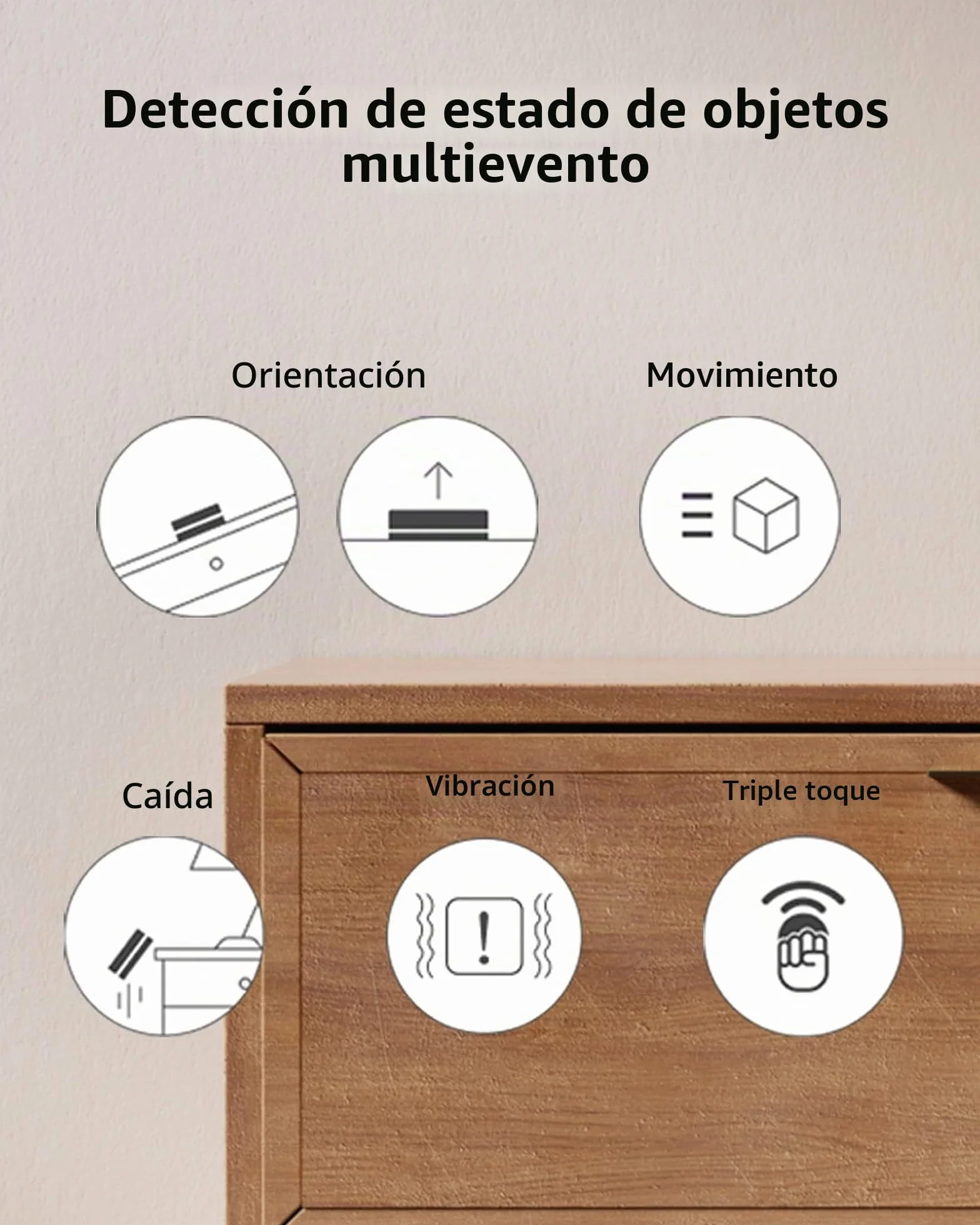 Aqara Sensor Multiestado P100, Thread/Zigbee, Sensor de Puerta/Ventana y Vibración, Monitoreo de Apertura/Cierre o de Objetos, Compatible Apple Home,Home Assistant, Alexa, Google Home,Blanco