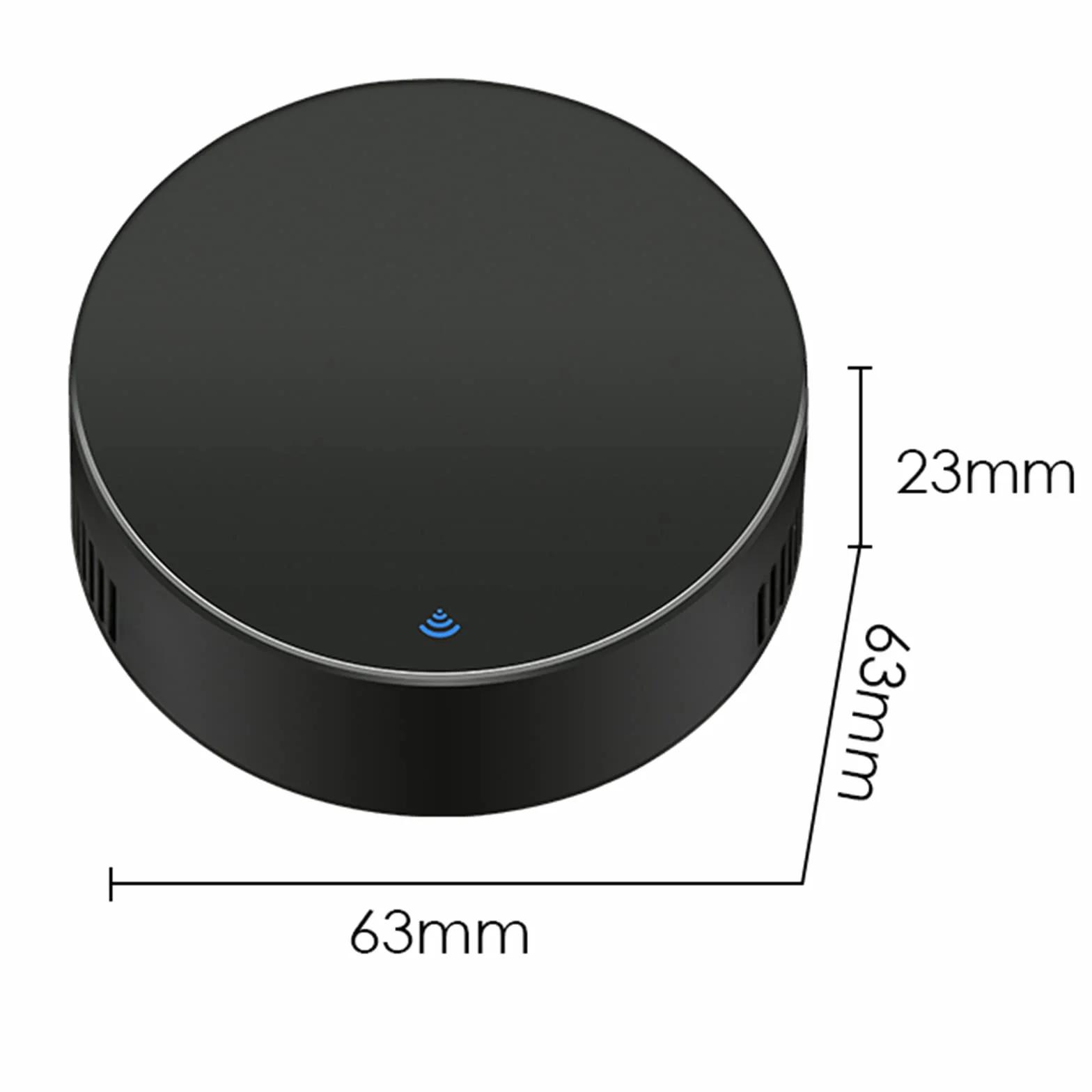 Mando a distancia universal IR WiFi TUYA con control por voz para ventiladores RF, TV, aire acondicionado y cortinas eléctricas