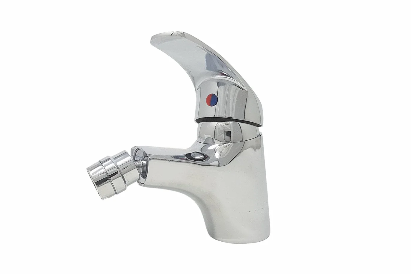 Grifo mezclador baño bidet casa cabeza móvil gris plata basic 8413
