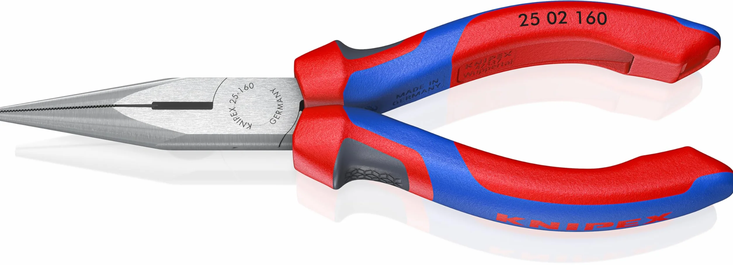 KNIPEX Alicate de montaje (alicate de radio) con mangos confort 160 mm, 25 02 160
