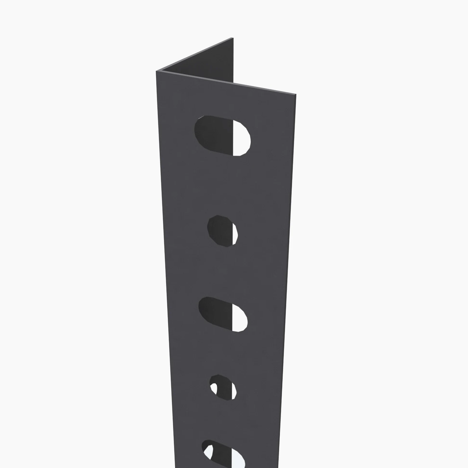 Simon Rack Perfil Estantería Metálica, 1 Unidad, 3000x39x39mm, Antracita - Simon Classic