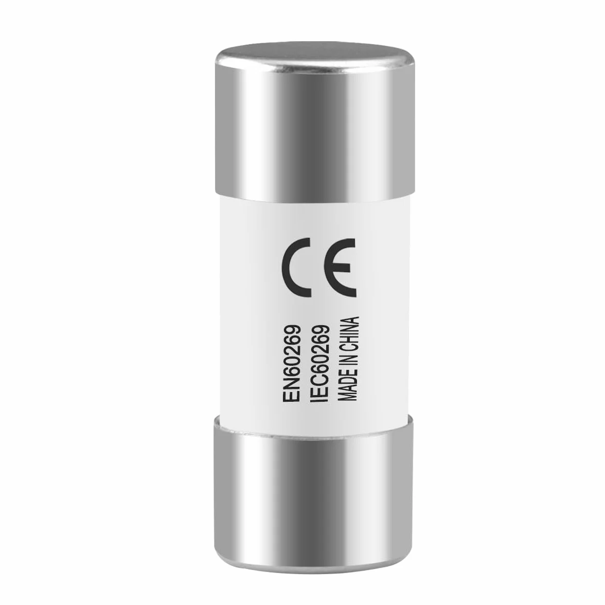 Heschen Eslabón fusible de tubo cerámico cilíndrico RT18-125(RO17) 22x58mm 63A 500VAC gG 5 Unidades