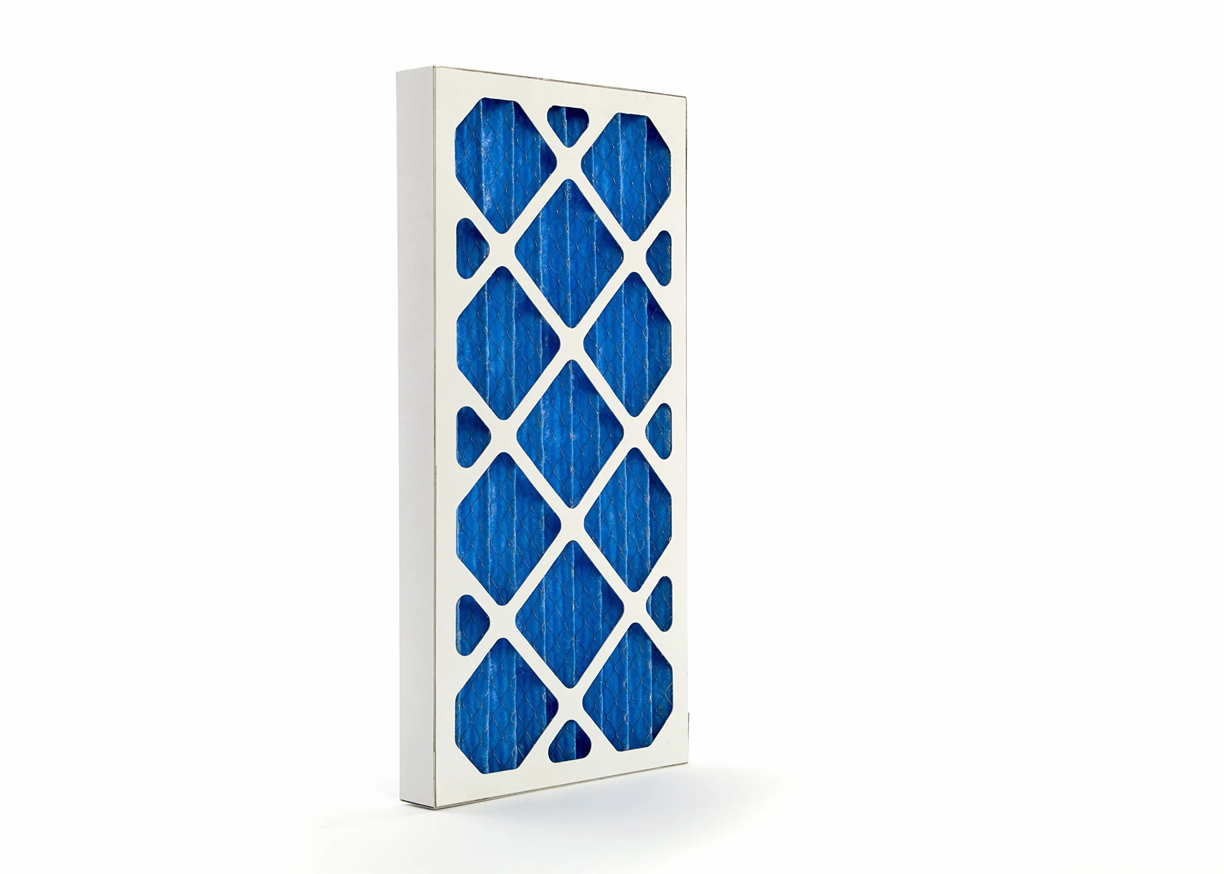 GVS Filter Technology G4P.12.24.2.SUA001.005 Paneles filtrantes plisados G4, Azul/Blanco (Pack 5uds)