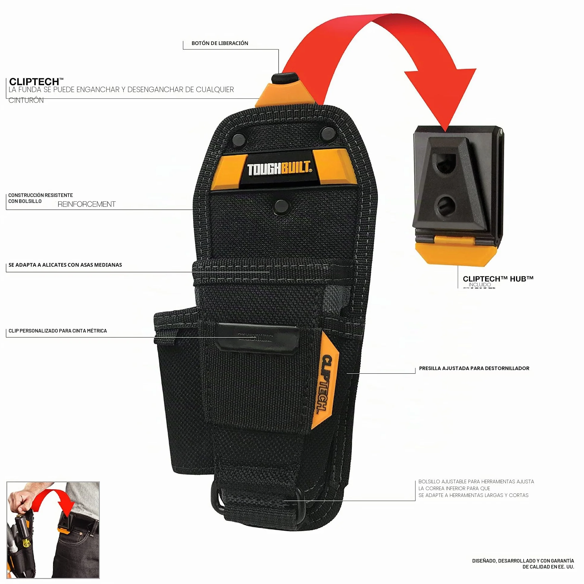 Tough Built ALICATES TB-CT-35-M