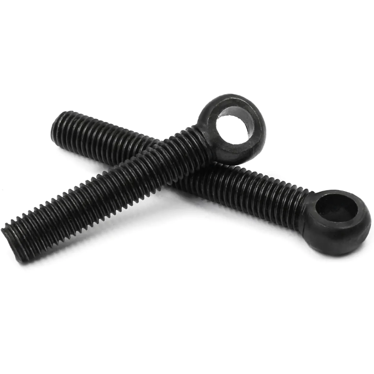Cancamos Metalicos Pernos de ojo de acero al carbono M6 M8 M10 M12 Perno de enlace de anillo Slip-Kot(110mm,M10 (5pcs))