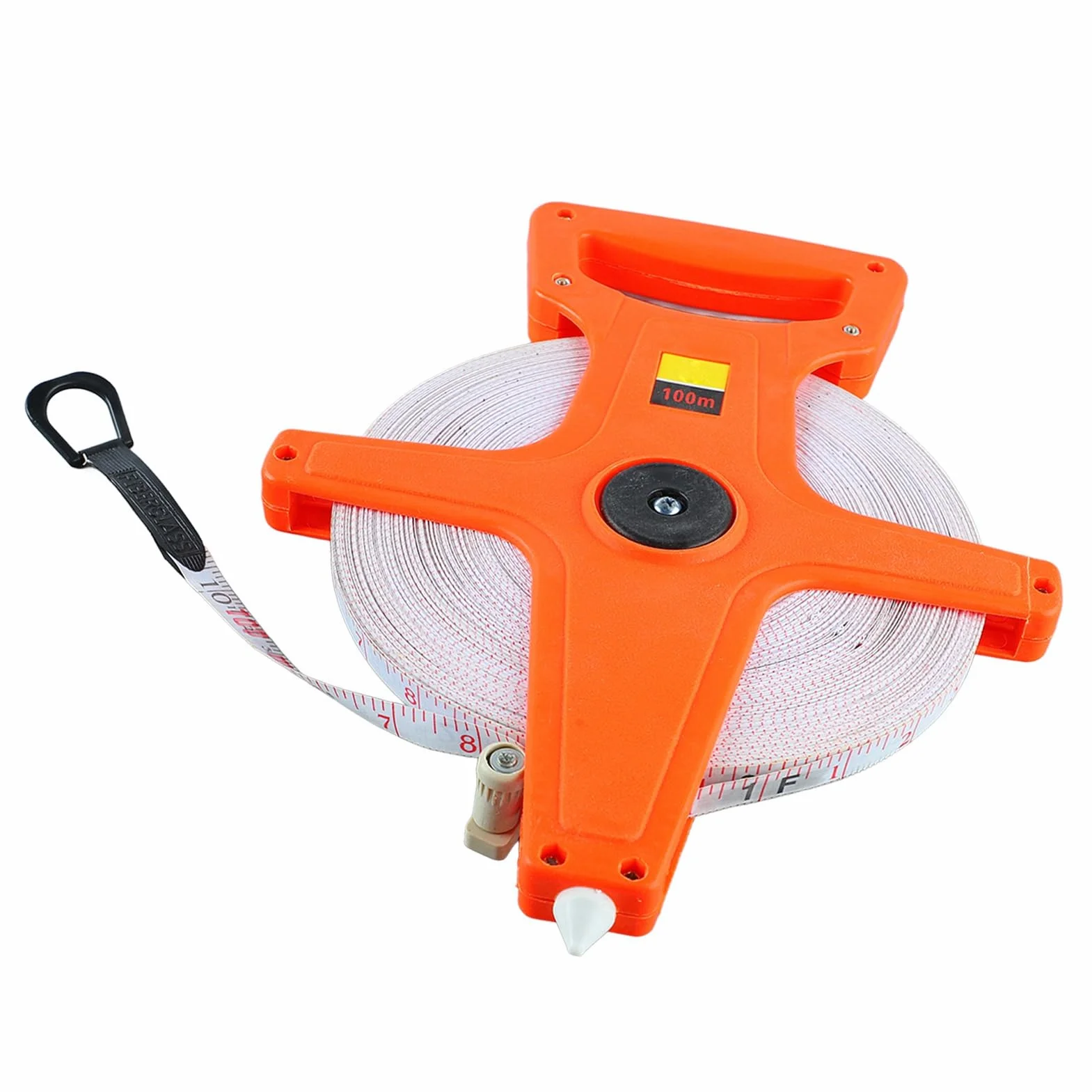 Cinta Métrica de Fibra de Vidrio de 100 Metros de Largo Medida Handyman Lands Cinta Métrica para Manguera