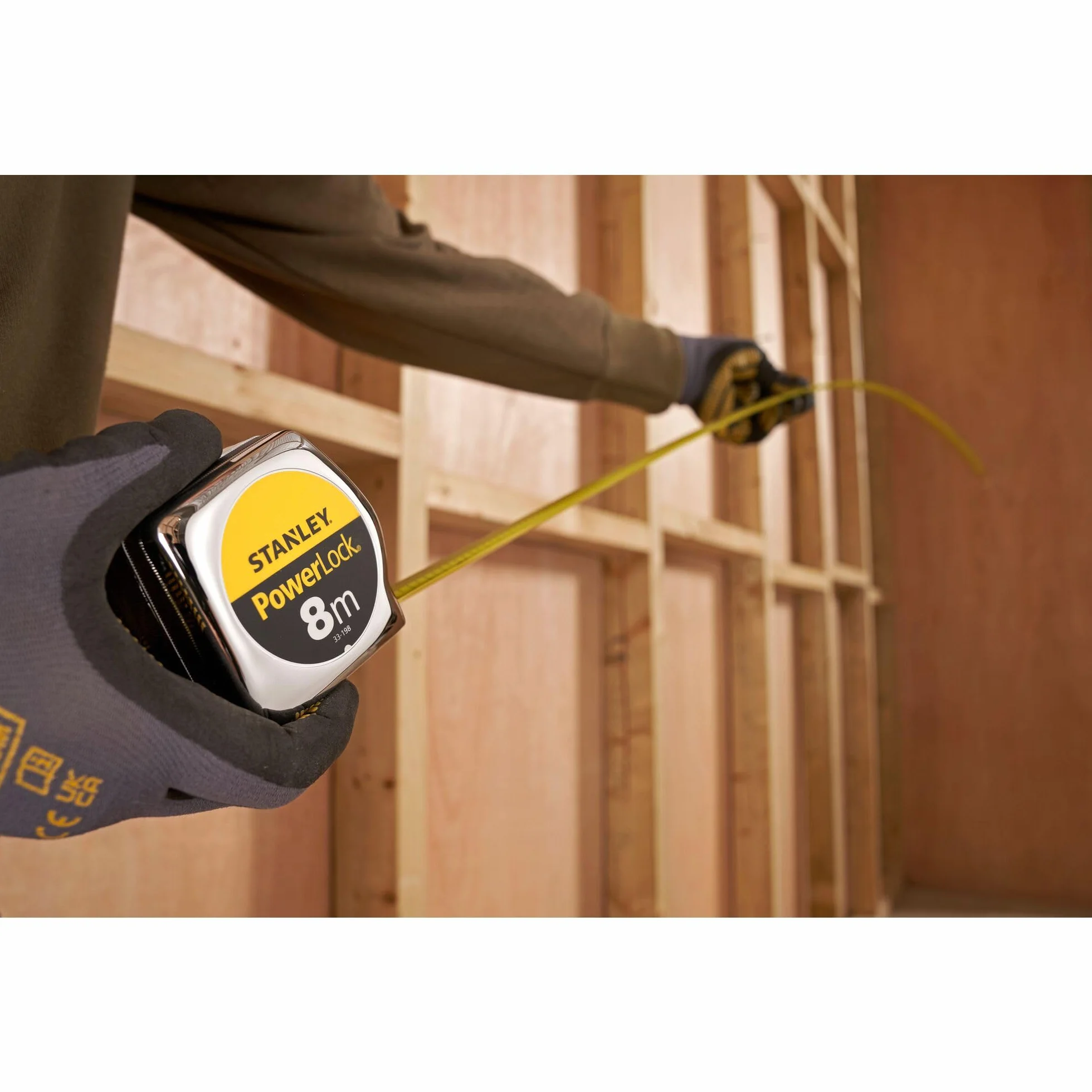Stanley 1-33-198 - Flexómetro Powerlock Classics abs 8m x 25mm