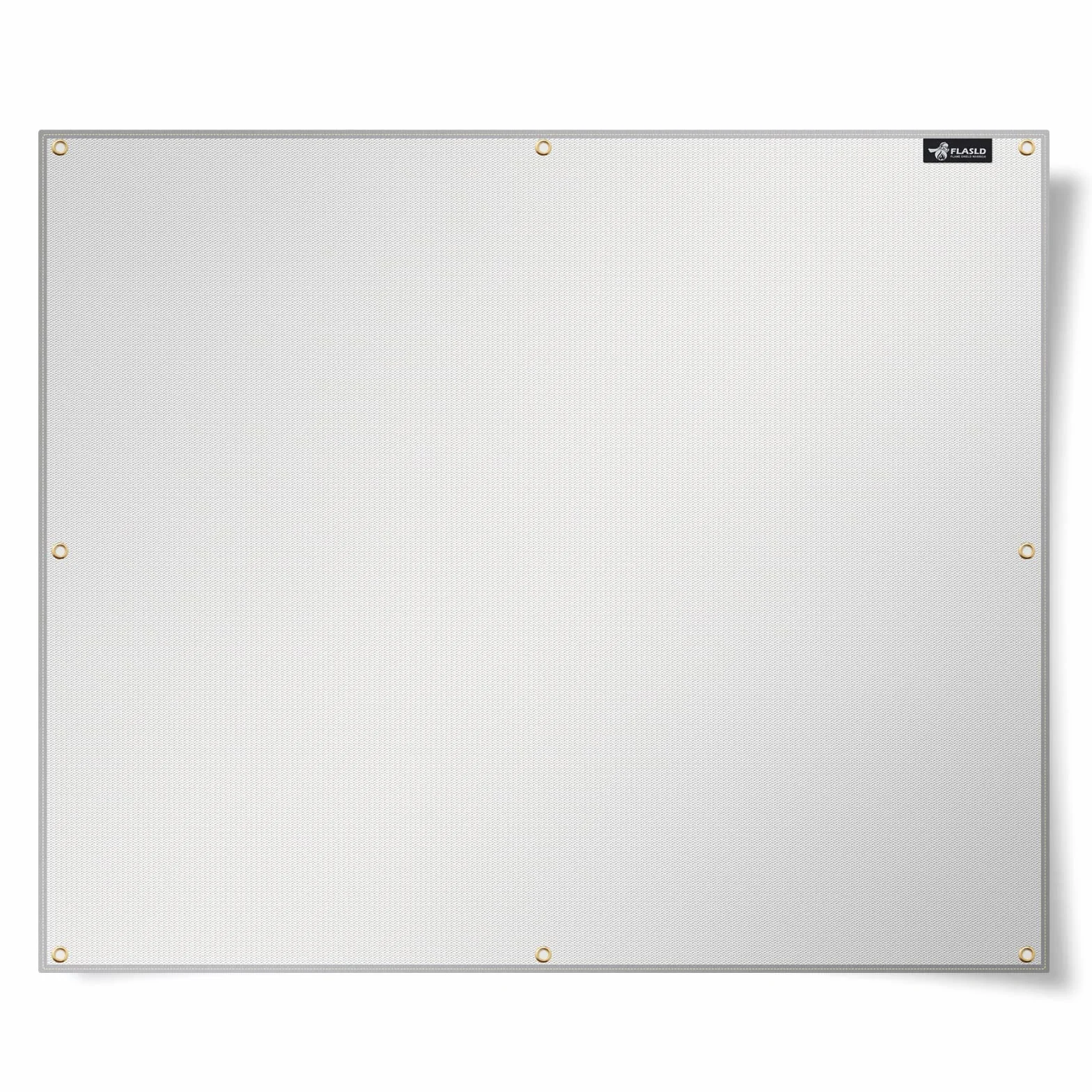 FLASLD Alfombrilla de Aluminio con protección térmica para Parrilla, Estufa, Horno y refrigerador, Cubierta ignífuga y Pantalla Que Protege la barandilla de la Parrilla (76 x 101 cm)