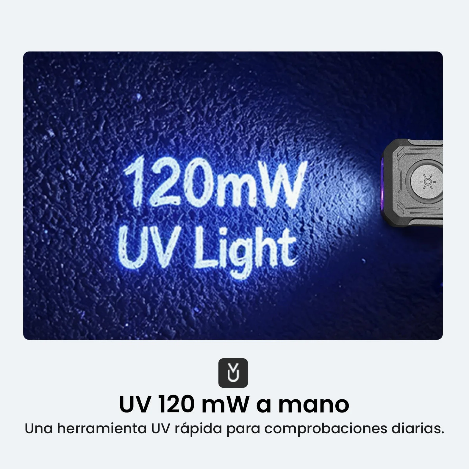 Sofirn SE1 Mini Linterna Llavero, Linterna EDC de 302 Lúmenes con Luz UV, Anillo RGB, Imán y USB-C, Recargable, Cuerpo Metálico CNC para Uso Diario, Emergencias, Camping y Exterior