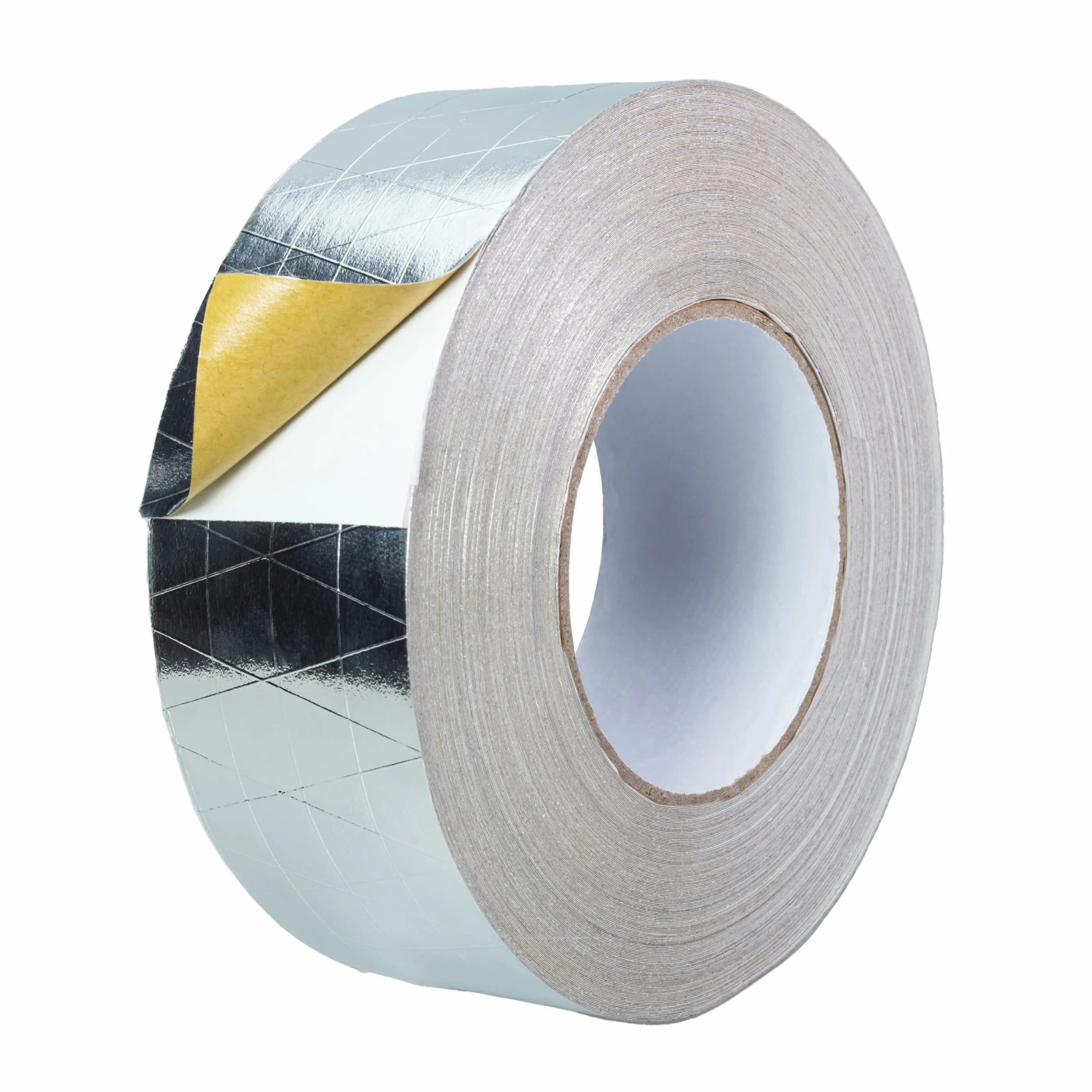 STERR - Cinta de Aluminio Reforzada Cinta de Aluminio Plata 50 mm x 50 m