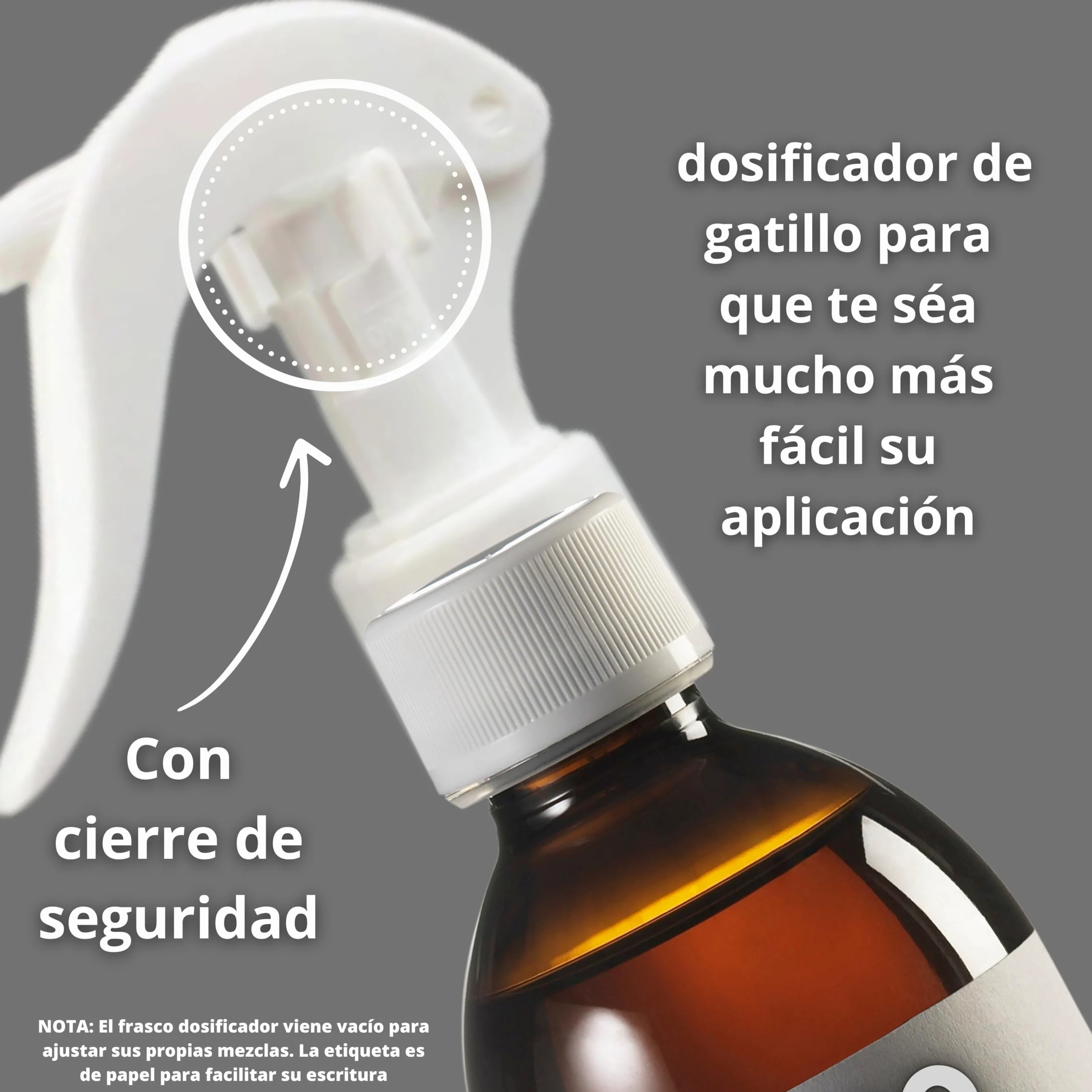 DMSO 150 ml. 99,9% Pureza Con Gotero | Dimetilsulfóxido Calidad Ph Eur | Regalo Frasco125ml + Difusor + Vasito Dosificador | Frascos Ámbar de Laboratorio | Precinto de Seguridad