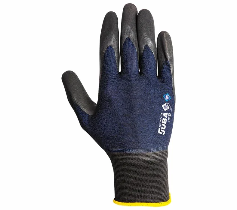 Juba agility-lite - Juego guantes nylon nitrilo talla 9