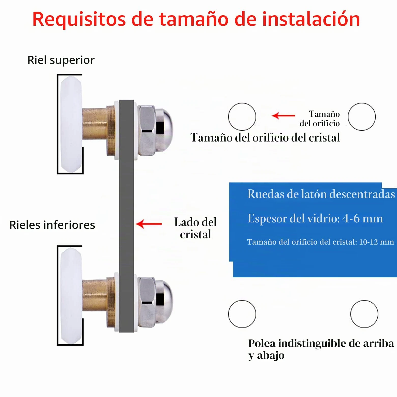 27mm Puertas de Ducha Ruedas Ruedas Corredor, 8PCS | 27mm Rodamientos Mampara Ducha Ruedas Mampara Ducha Ruedas Para Puerta de Ducha Para Puerta Corredera De Cristal Baño
